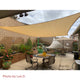 TheLAShop 20'x16' Rectangle Outdoor Sunshade Sail Patio Image