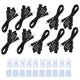 TheLAShop 10 Sets LED Rope Lighting Connectors & Power Cords Image