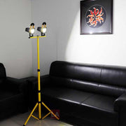 TheLAShop Adjustable Flood Light Fixture Tripod Stand with T Bar Image