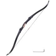 TheLAShop 54" 28lbs Recurve Archery Bow Takedown Right & Left Hand Image