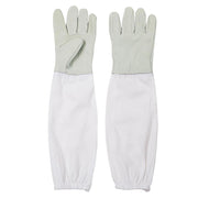 TheLAShop XL Beekeeping Goatskin Protective Gloves Pair Long Sleeves Image