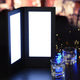 TheLAShop 5-1/2" x 11" Illuminated Folding Menu Cover 2-Panel LED Backlit Image