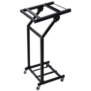 TheLAShop 12U Solid Steel Audio Mixer Rack with Crossbar 19" AV Cart Image