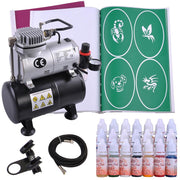 TheLAShop Airbrush Pro Air Compressor Tank w/ Stencil Ink Holder Image