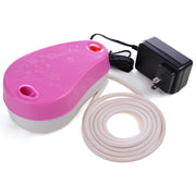 TheLAShop Airbrush Pink Mini Air Compressor w/ Built-in Holder Image