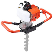 TheLAShop EPA 52cc Gas Post Hole Digger 2-Stroke Earth Auger Powerhead 2.2hp Image