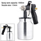 TheLAShop HVLP Spray Auto Paint Bottom Feed Sprayer 1.0mm w/ Motor Image