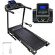 TheLAShop Incline Treadmill 3HP Folding Adjustable 49x18 Large Belt Image