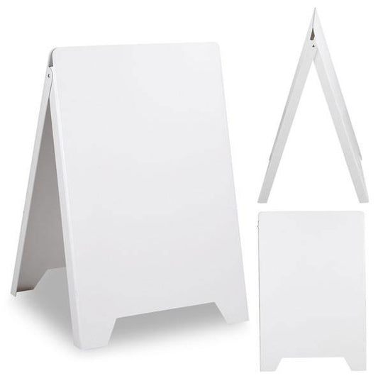 TheLAShop Sandwich Board Sidewalk A Frame Signboard PVC Poster Stand