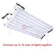 TheLAShop 1-Pack 40W 4000K 4Ft 2-Lamp Linkable LED Shop Light Image