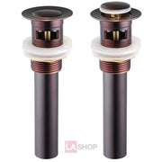 TheLAShop 1 1/2" Pop Up Drain with Overflow Oil Rubbed Bronze Image