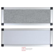 TheLAShop Tabletop Folding Panel Display Board Header Gray Image