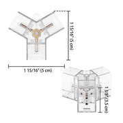 TheLAShop Garage Lights Warehouse Lighting Connector Y-Shape Image