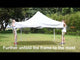 InstaHibit Waterproof Pop Up Canopy 10x10 Comml. Instant Canopy CPAI-84