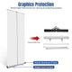 TheLAShop 33" x 79" Retractable Banner Stands 10ct/pk (Shock-cord Pole) Image